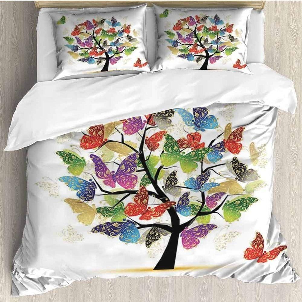 Tree Of Life Butterfly Bedding Set