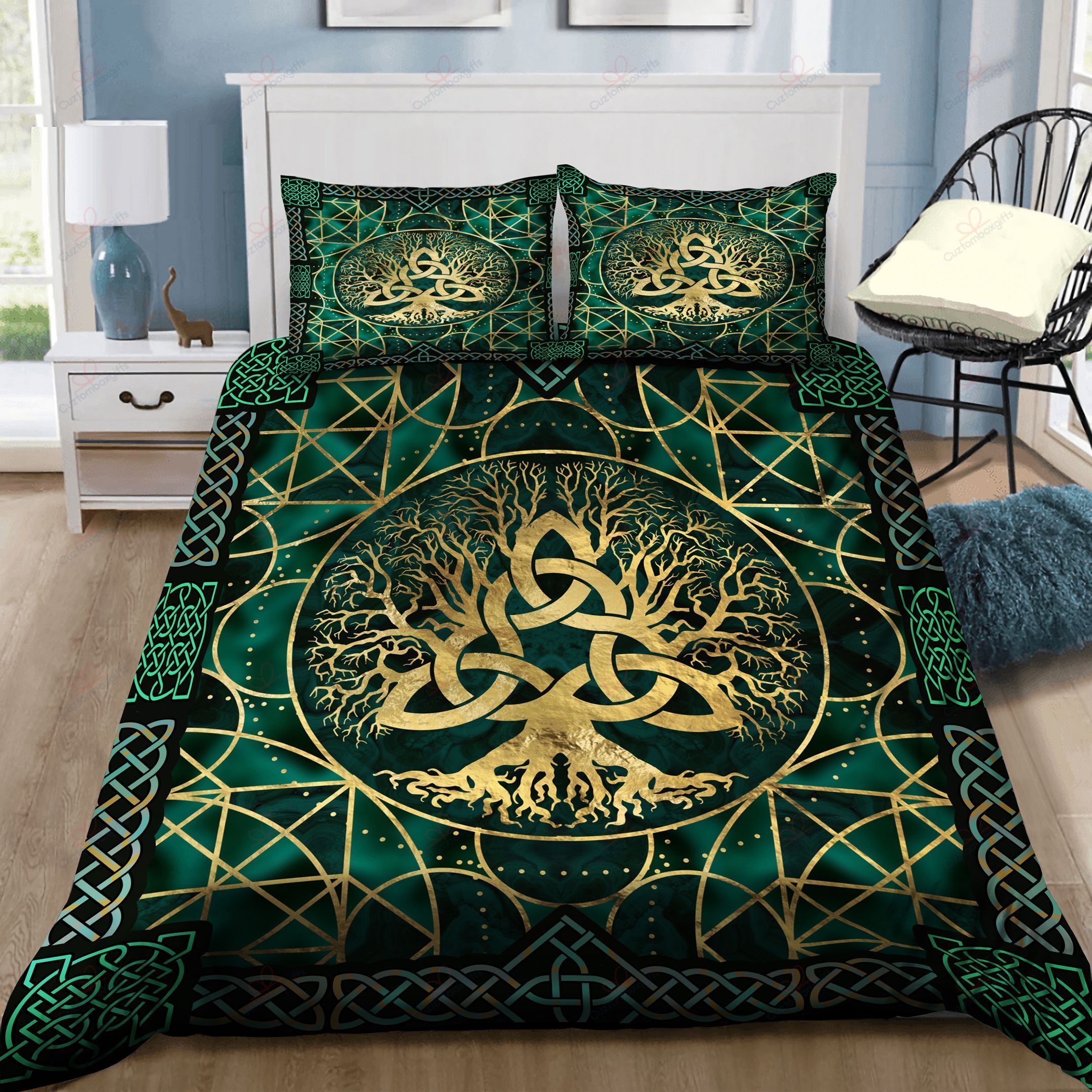 Tree Of Life Celtic Bedding Set