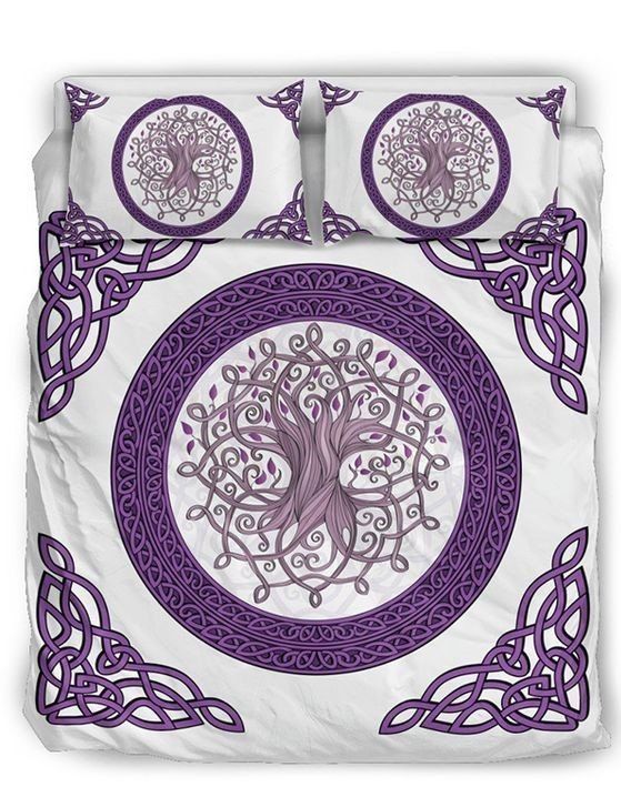 Tree Of Life Cotton Bed Sheets Spread Comforter Bedding Set