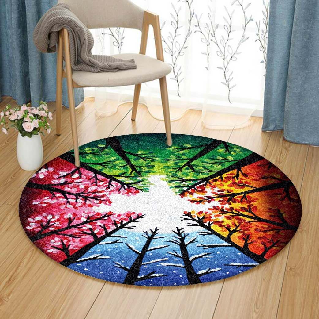 Tree Of Life Round Carpet