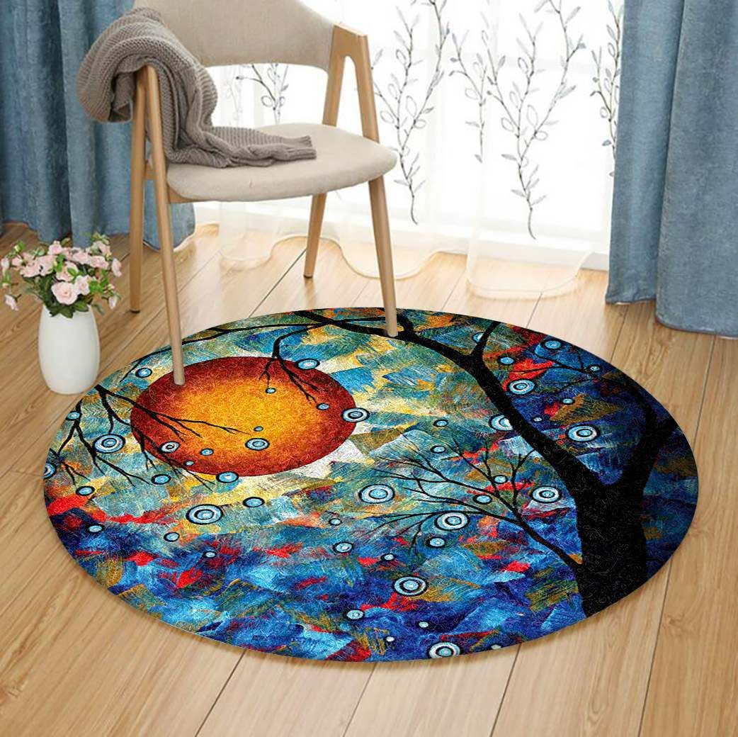 Tree Of Life Round Carpet