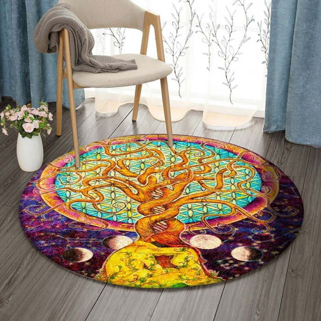 Tree Of Life Round Carpet