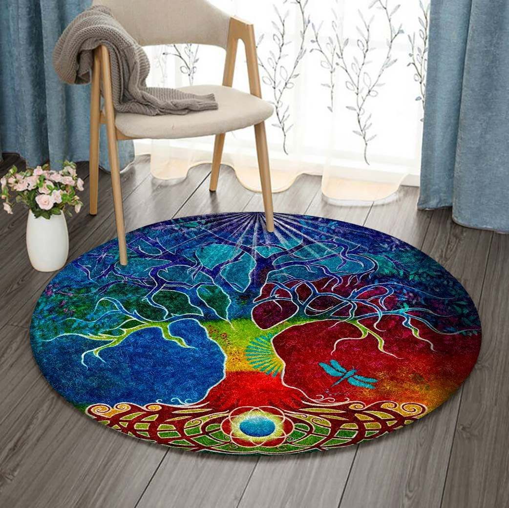 Tree Of Life Round Carpet
