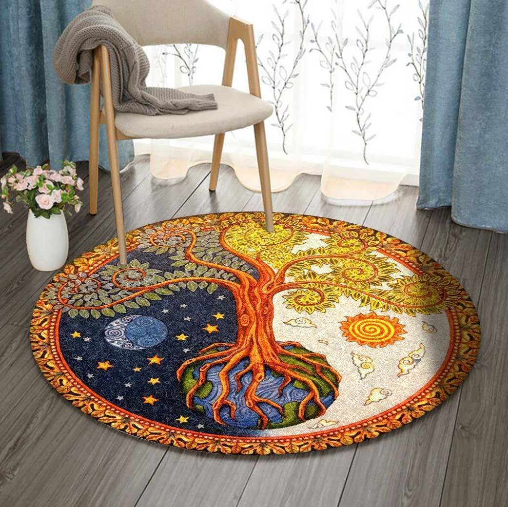 Tree Of Life Round Carpet