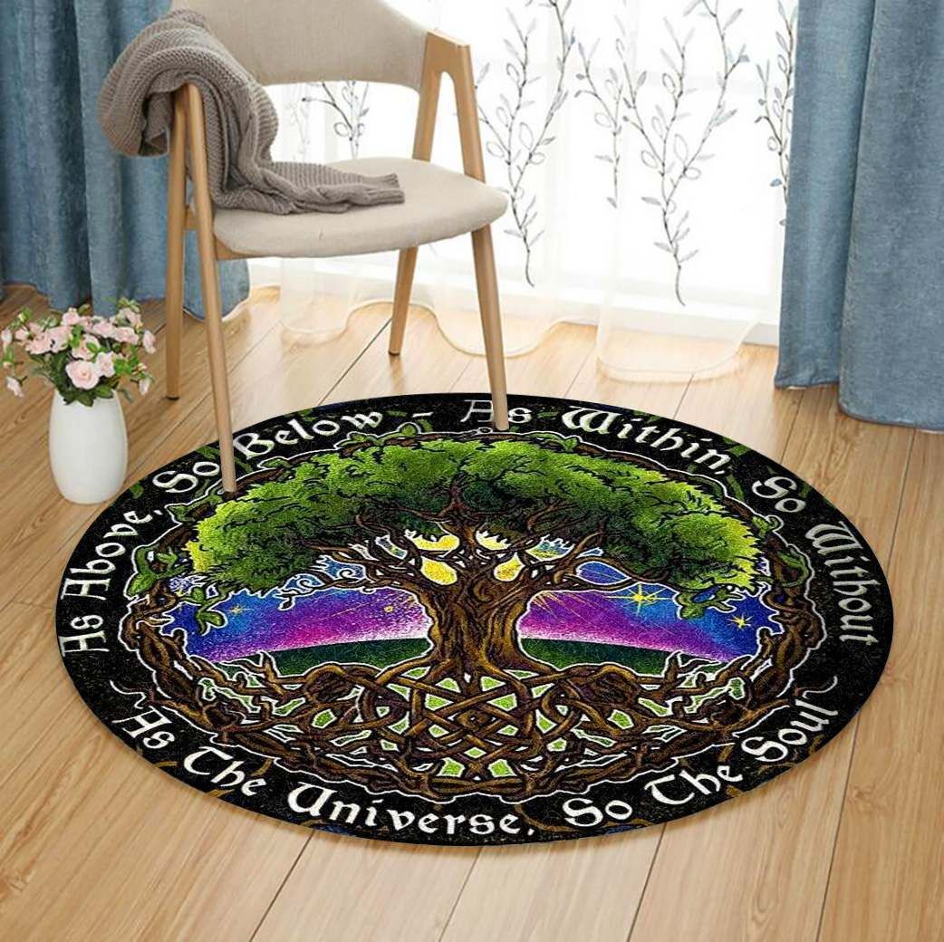 Tree Of Life Round Carpet