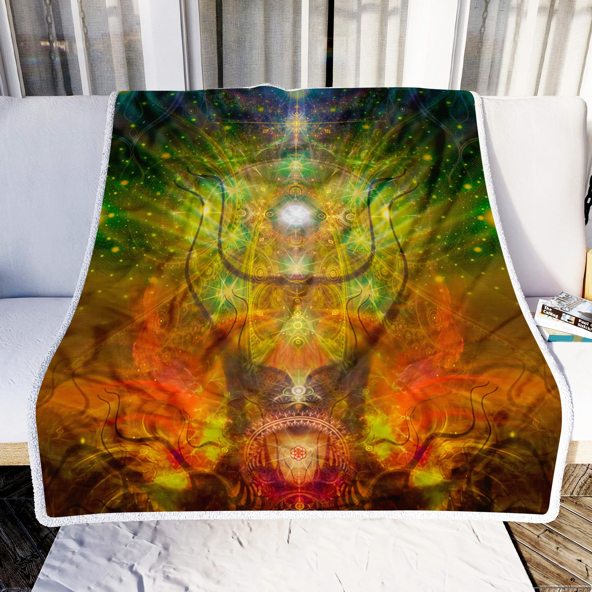 Tree Of Life Tapestry Fleece Blanket