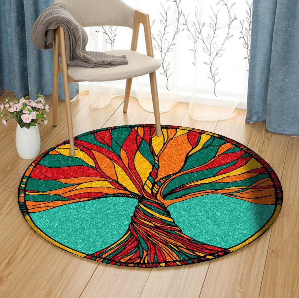 Tree Of Life Round Carpet