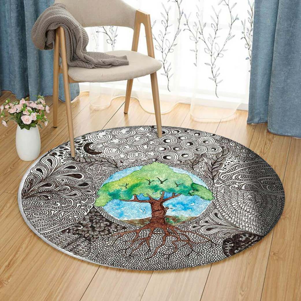 Tree Of Life Round Carpet