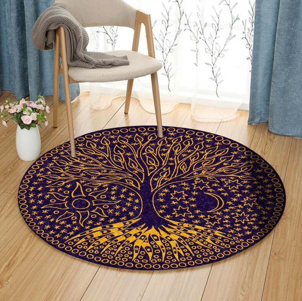 Tree Of Life Round Carpet