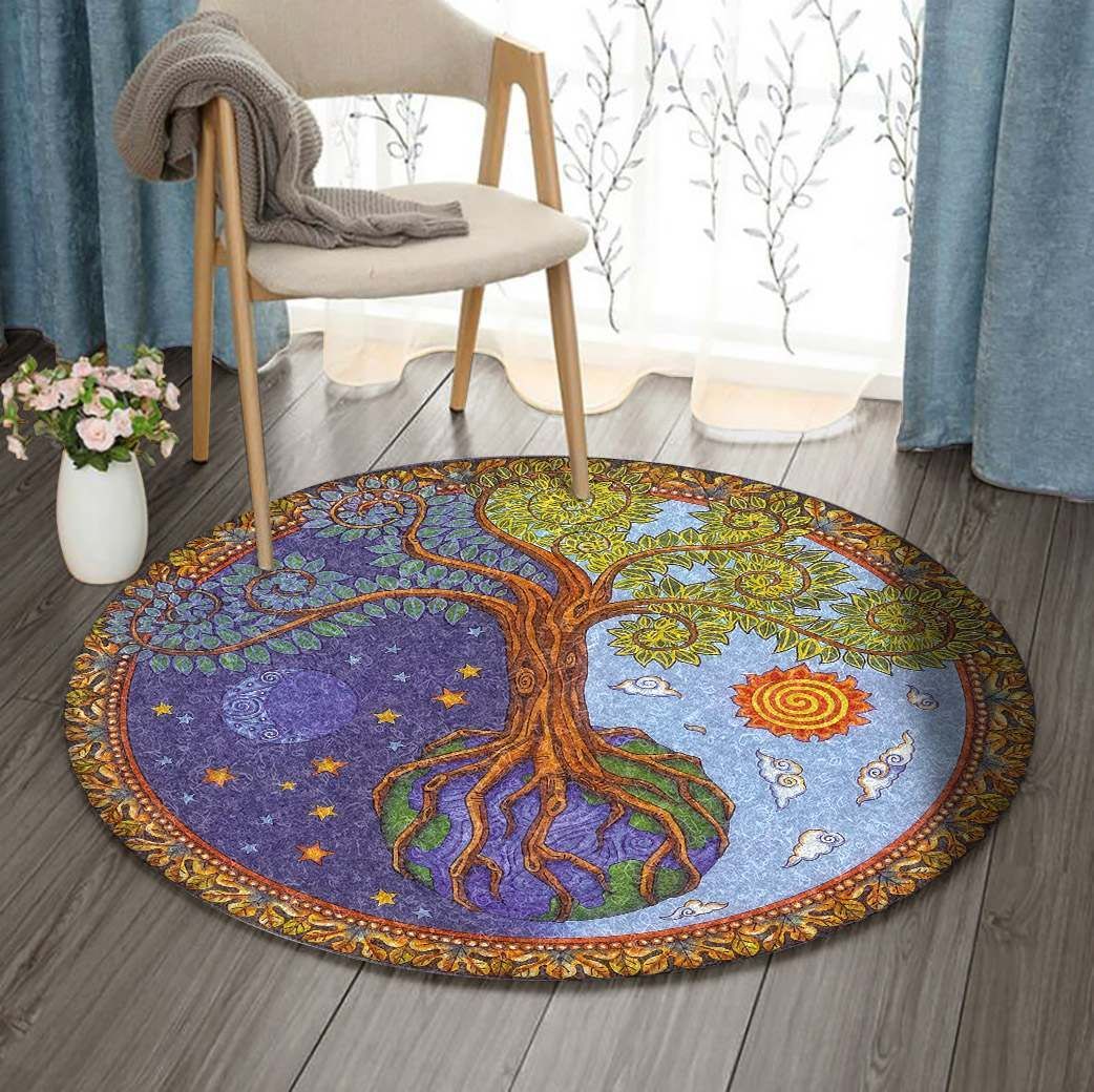 Tree Of Life Round Carpet
