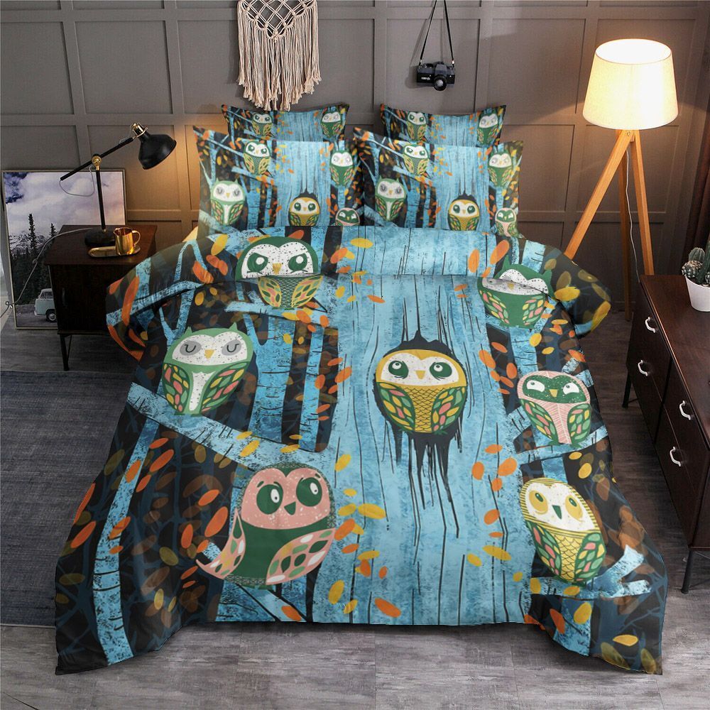 Tree Of Owl Bedding Set