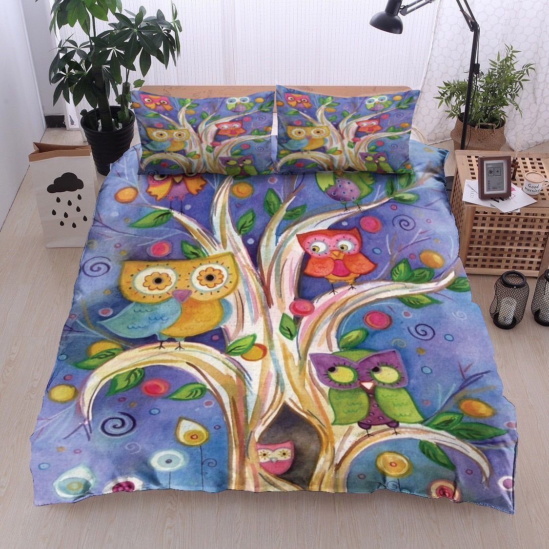 Tree Owl Bedding Set