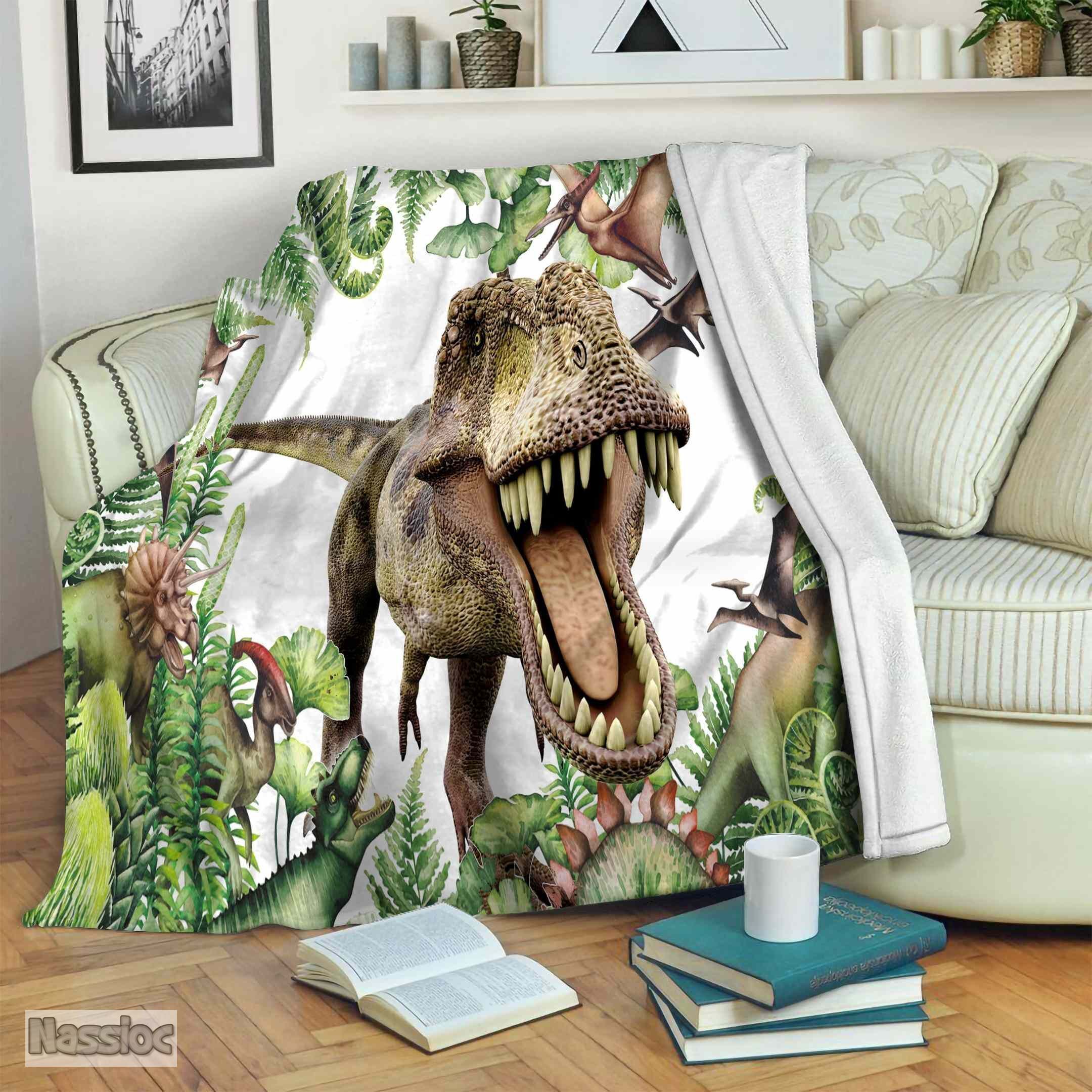 TRex Fleece Blanket