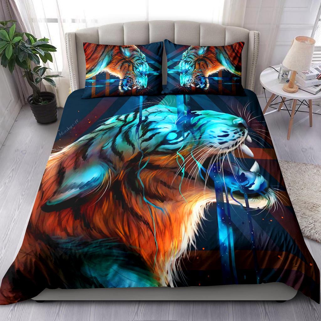 Triangle Tiger Bedding Set
