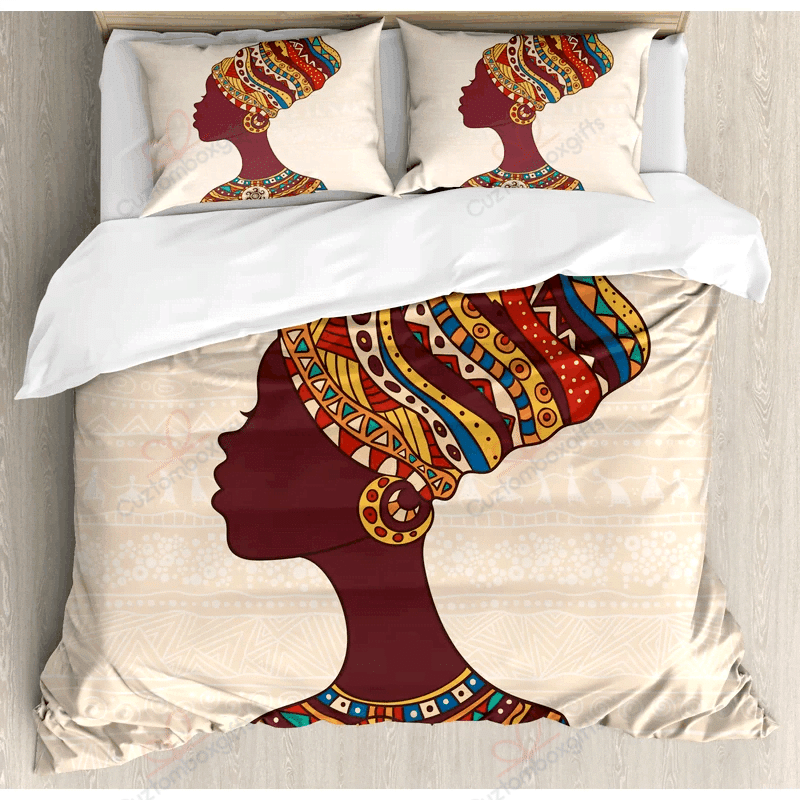 Tribal African Vintage Printed Bedding Set