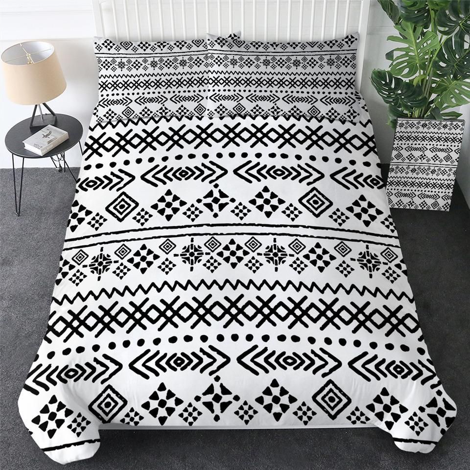 Tribal Boho Symbols Bedding Set