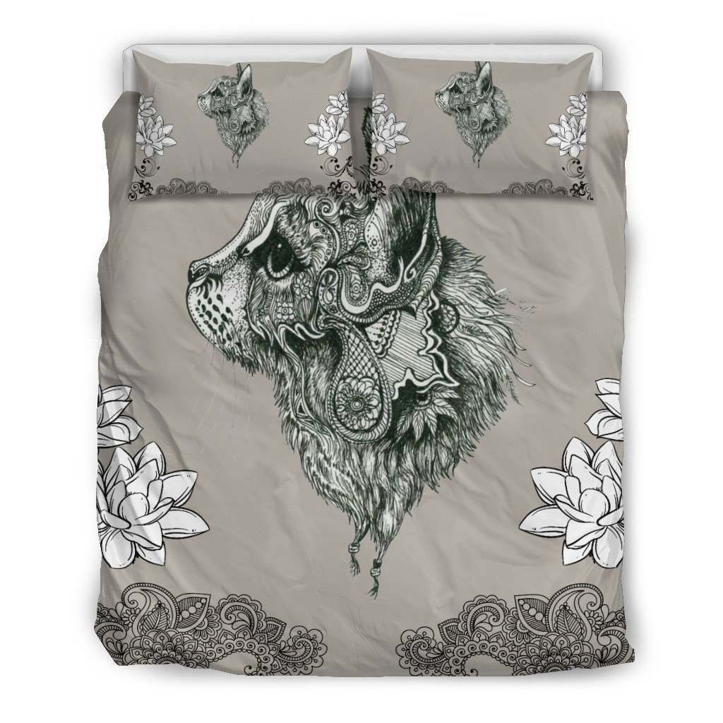 Tribal Cat Bedding Set