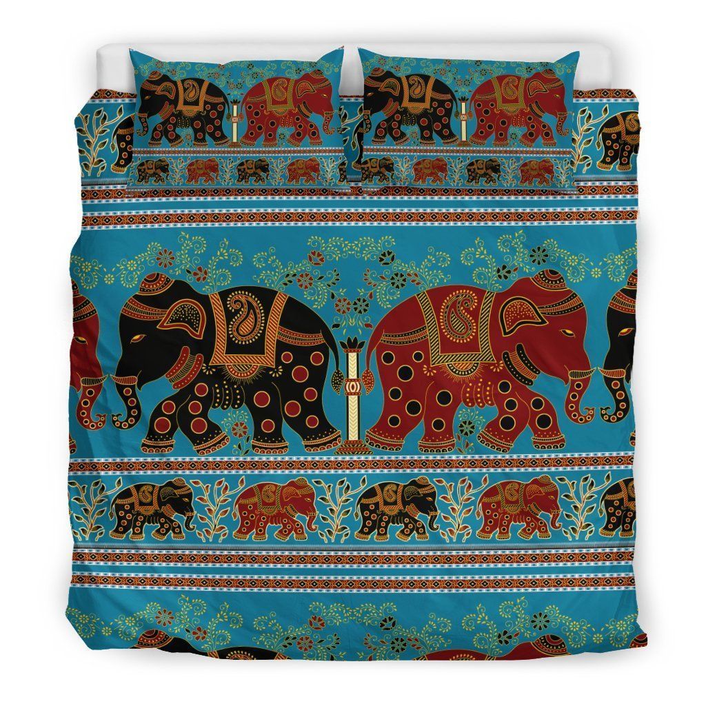 Tribal Elephant Bedding Set