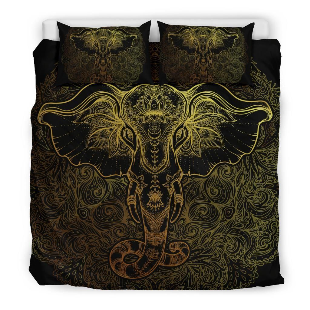 Tribal Elephant Bedding Set