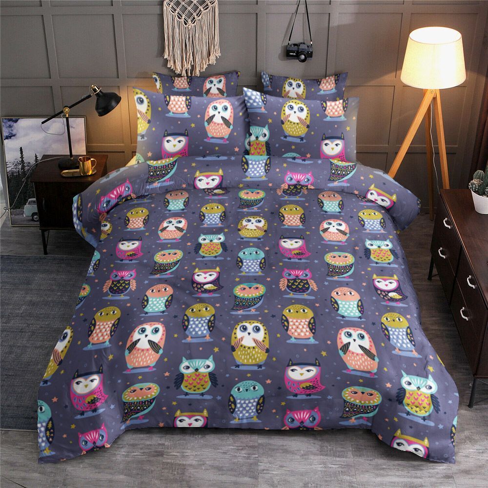 Tribal Owl Bedding Set