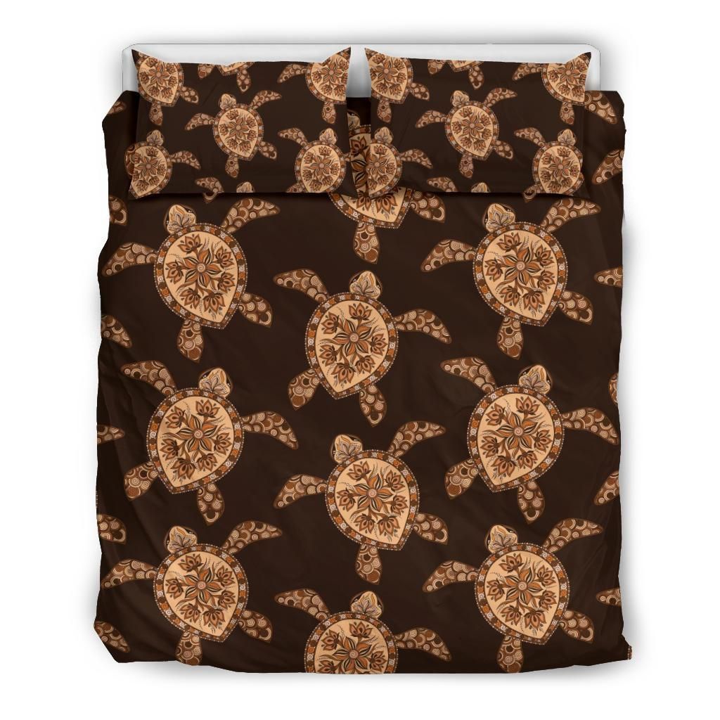 Tribal Sea Turtle Bedding Set