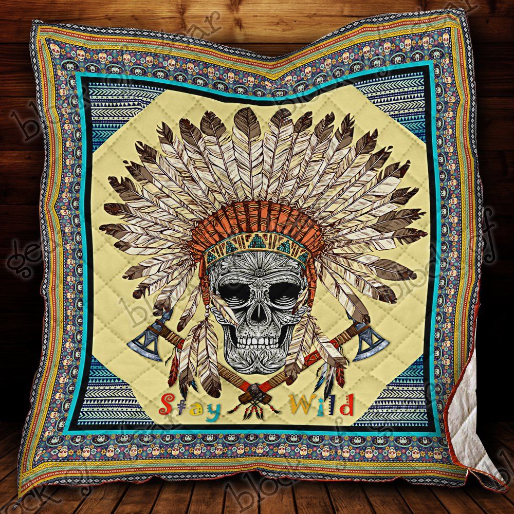 Tribal Skull Quilt Nh71 Dhc11123889Dd
