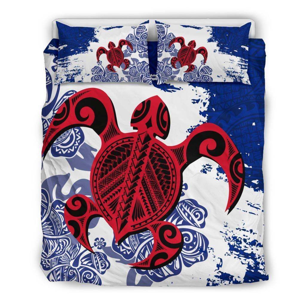 Tribal Turtle Polynesian Bedding Set