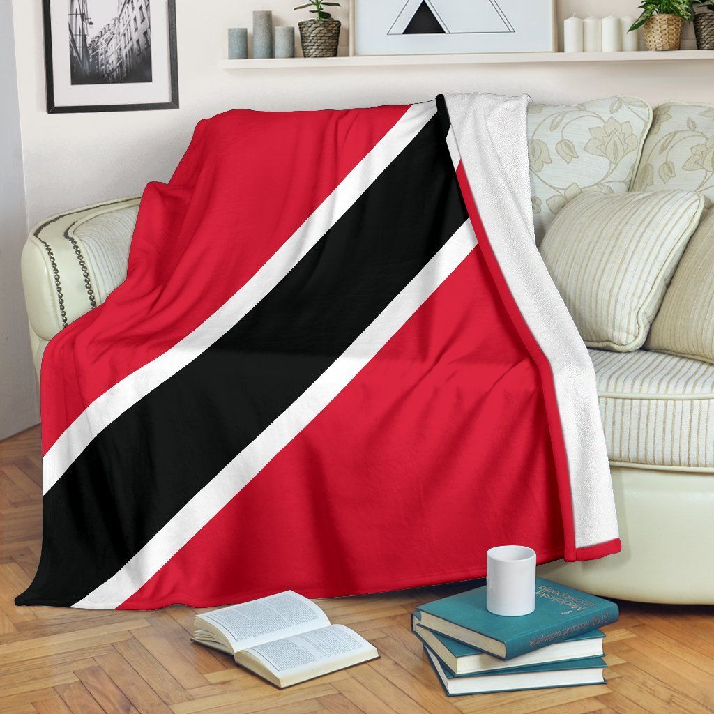 Trinidad And Tobago Sherpa Fleece Blanket