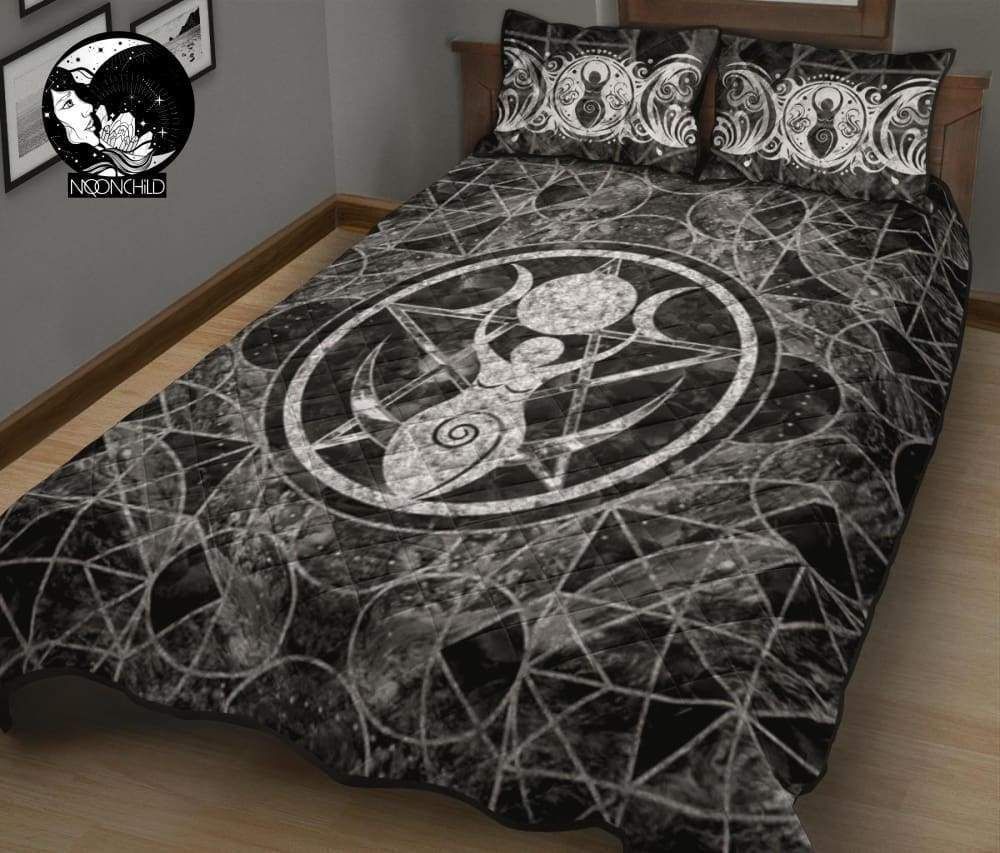Triple Goddess Wicca Bedding Set