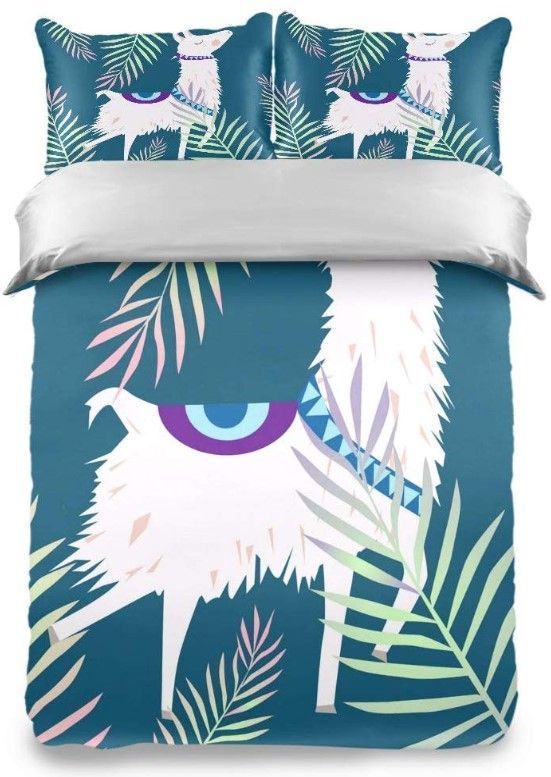 Tropical Alpaca Bedding Set