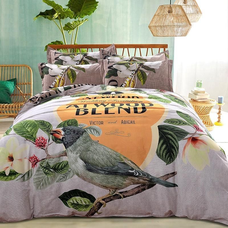 Tropical Bird Bedding Set