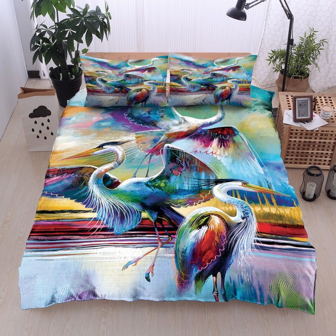 Tropical Bird Bedding Set