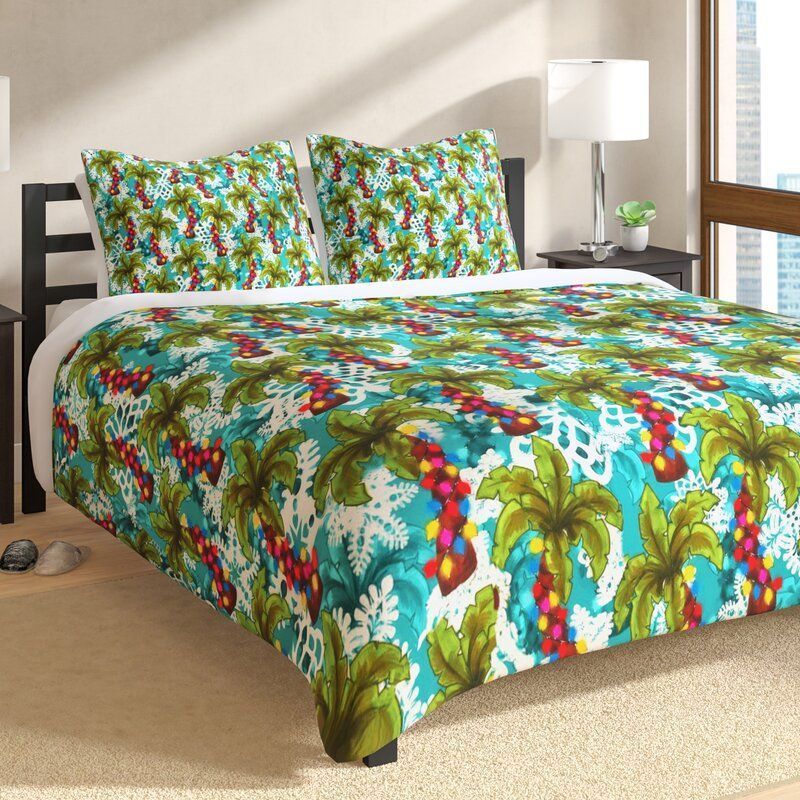 Tropical Christmas Bedding Set