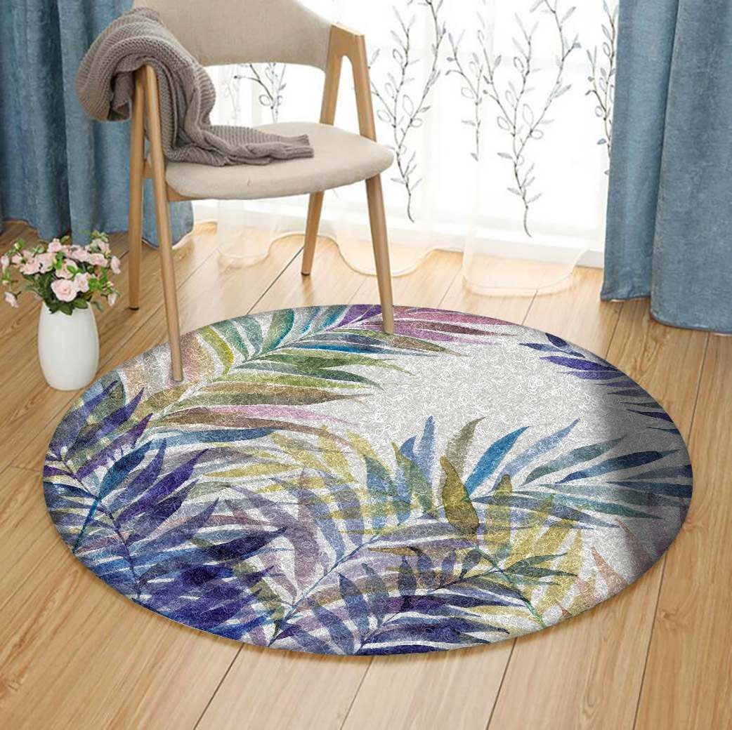 Tropical Round Carpet