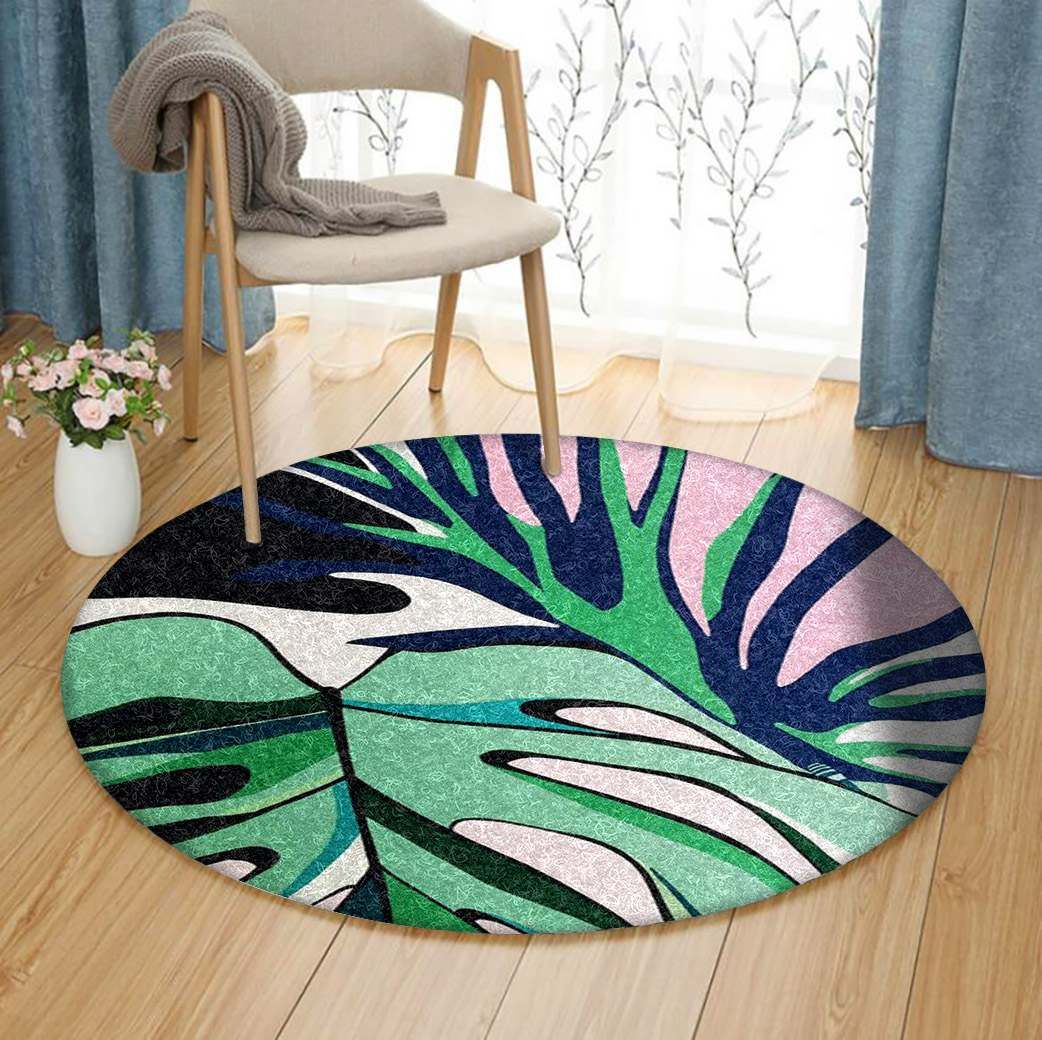 Tropical Round Carpet