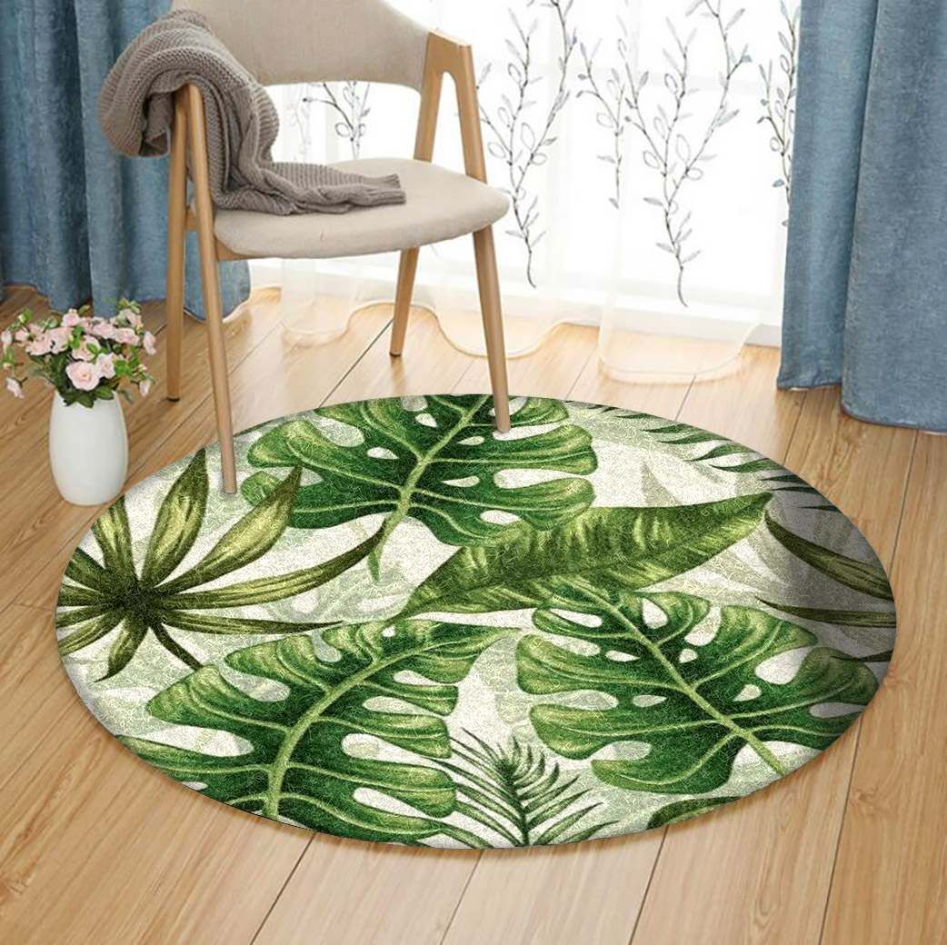 Tropical Round Carpet