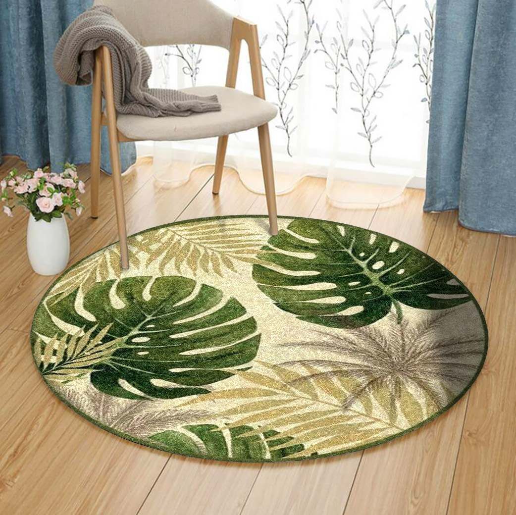 Tropical Round Carpet