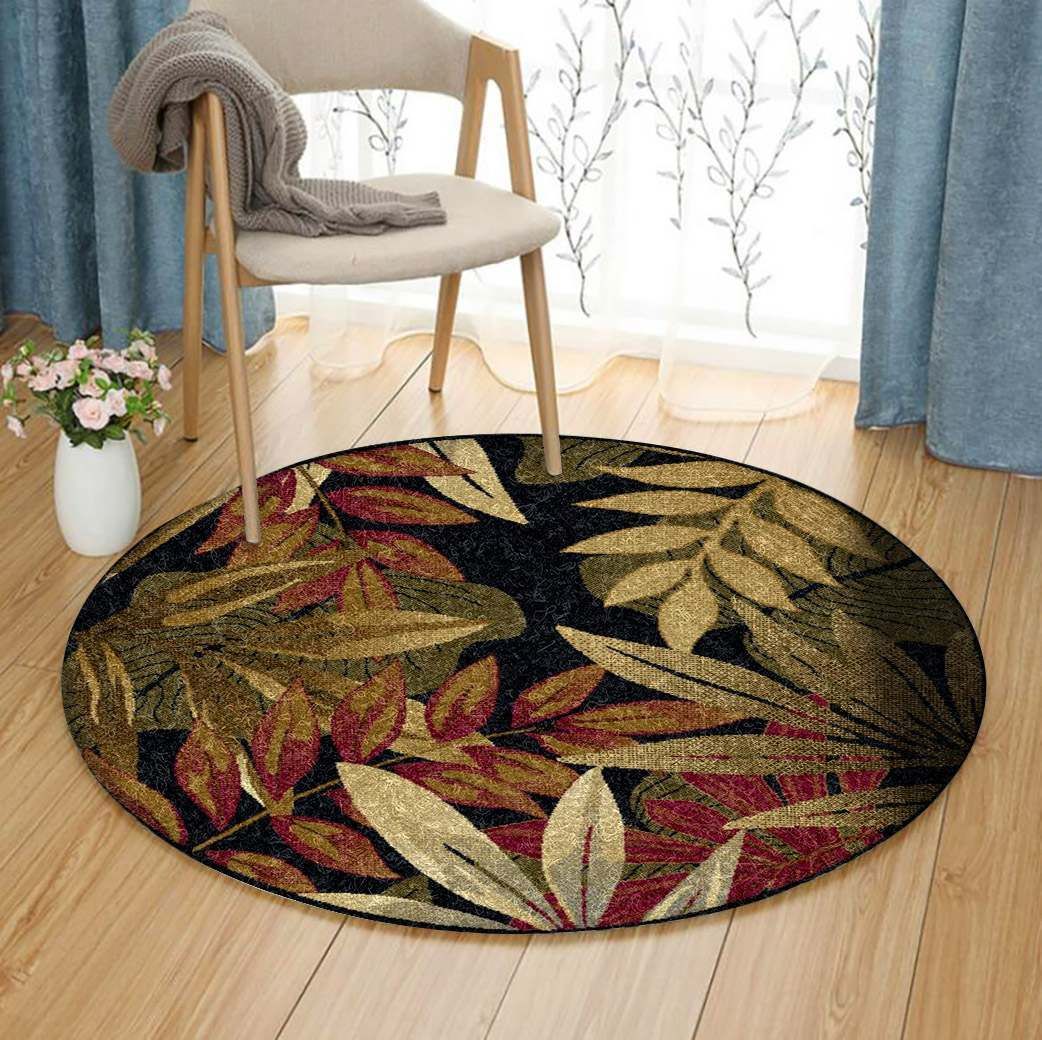 Tropical Round Carpet