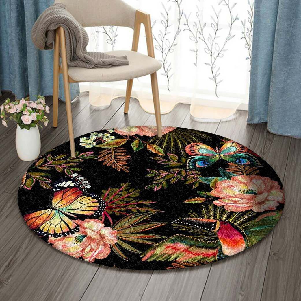 Tropical Round Carpet