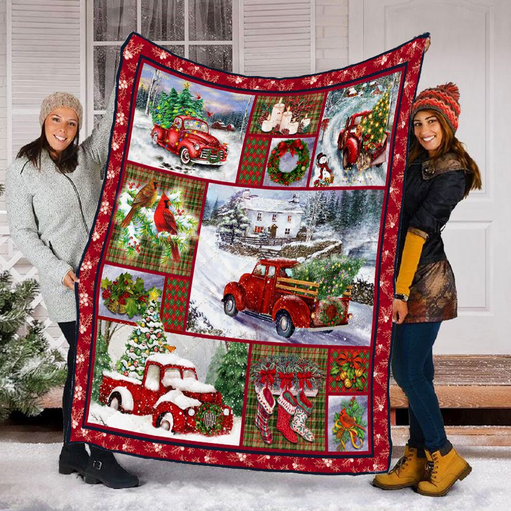 Truck Christmas DAC171105 Quilt Blanket
