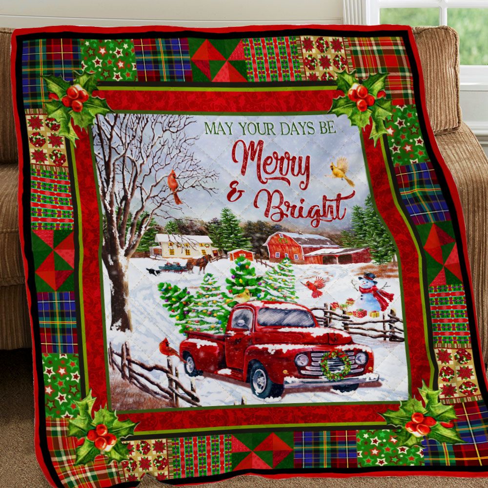 Truck Christmas DAC171122 Quilt Blanket