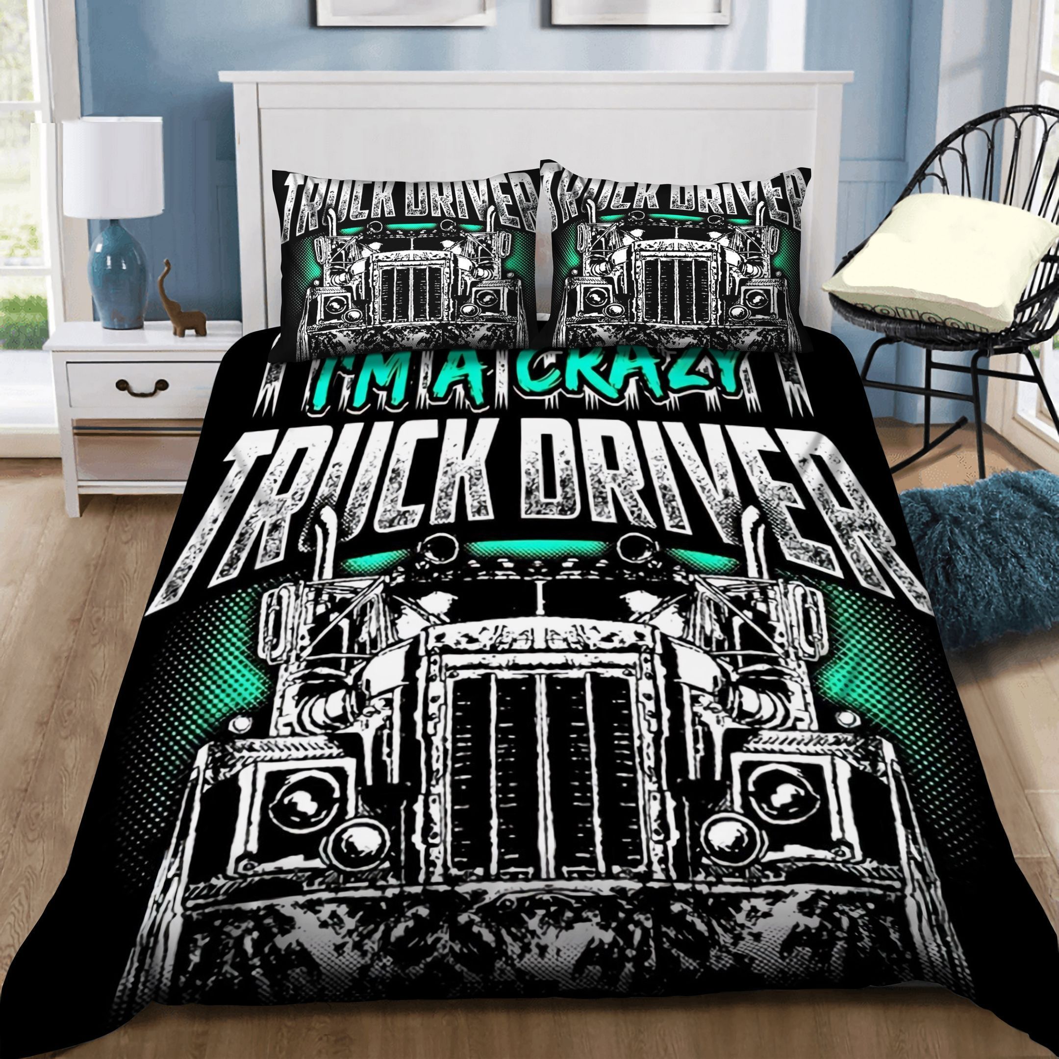 Truck Driver Bedding Set