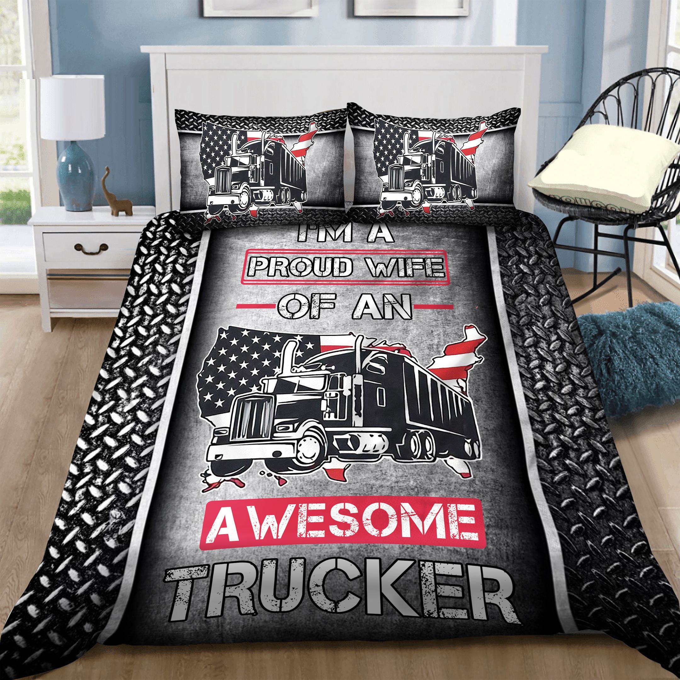 Trucker Bedding Set