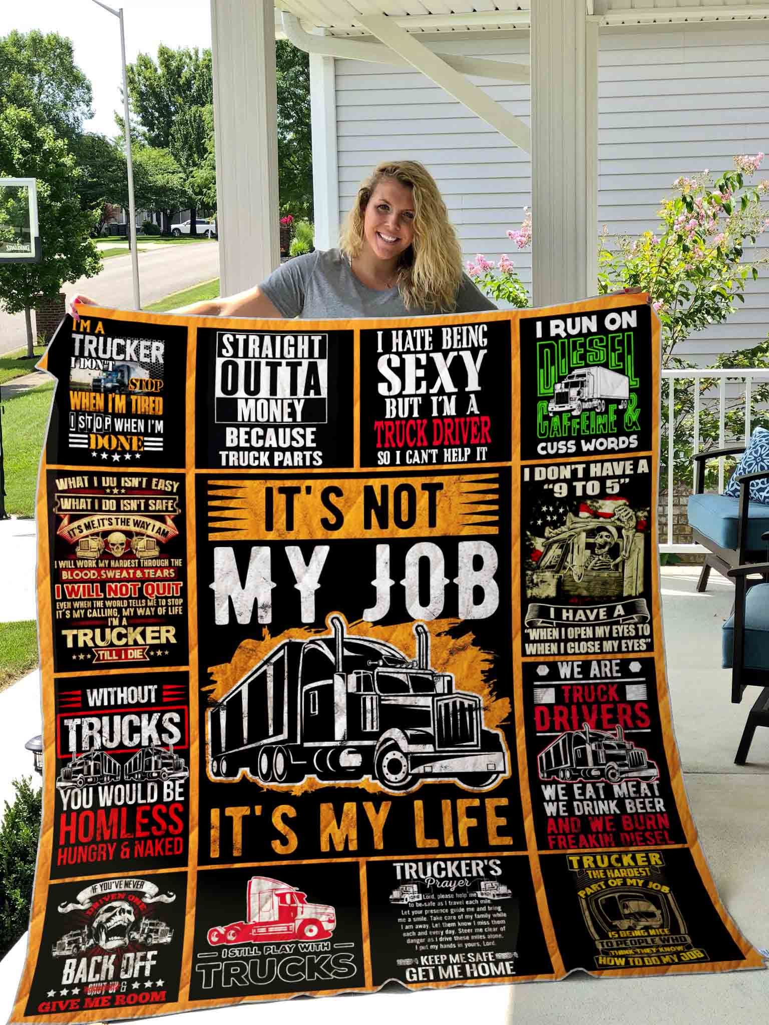 Trucker Quilt Blanket DHC1501793VT