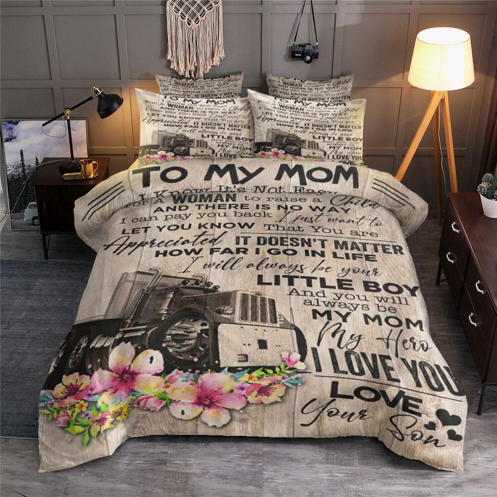 Trucker s Mom Bedding Set