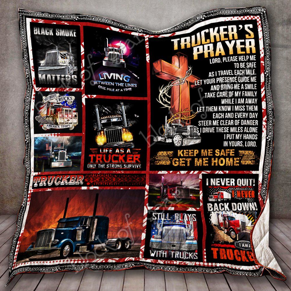 Trucker S Prayer Quilt Thh1066 Dhc11123843Dd
