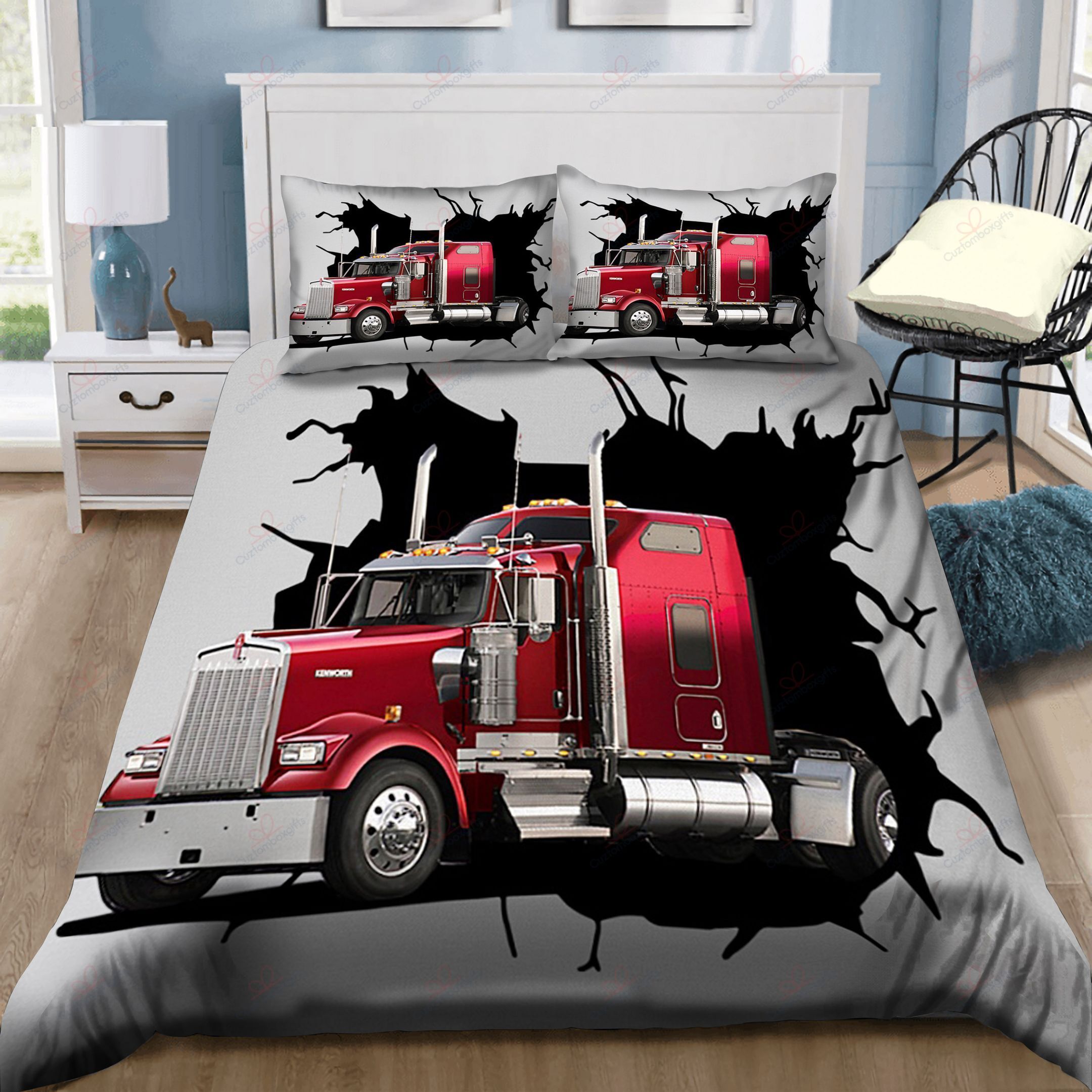 Truckers Break Bedding Set