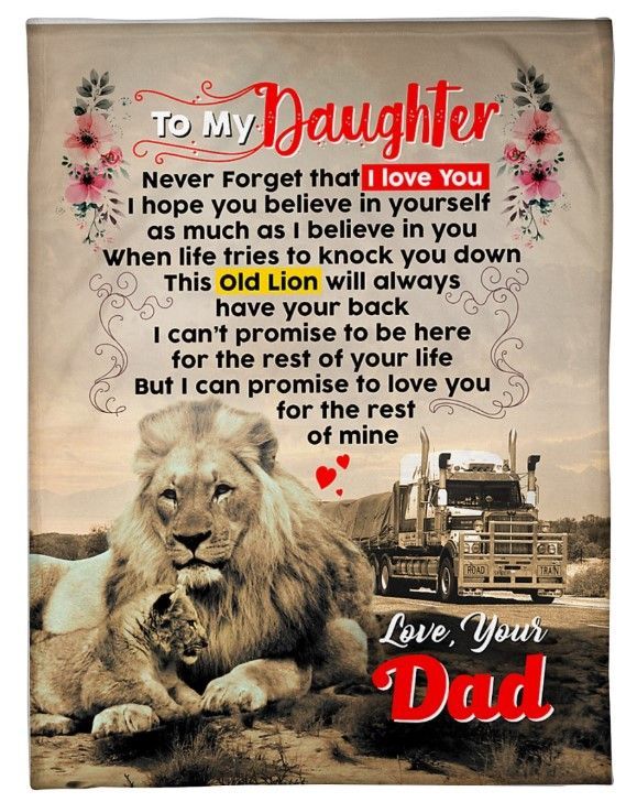 Truckers Daughter Sherpa Fleece Blanket