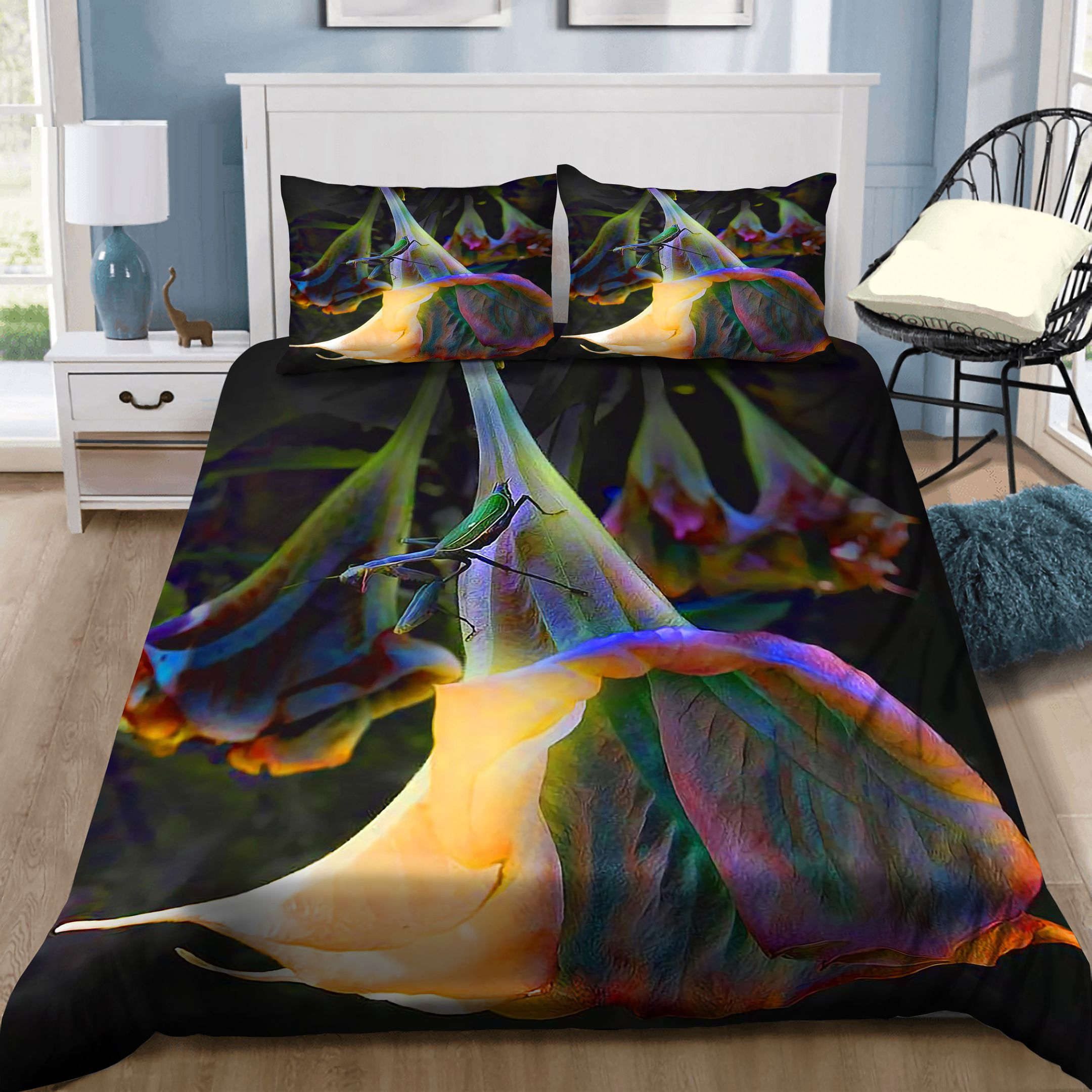 Trumpet Flower Bedding Set