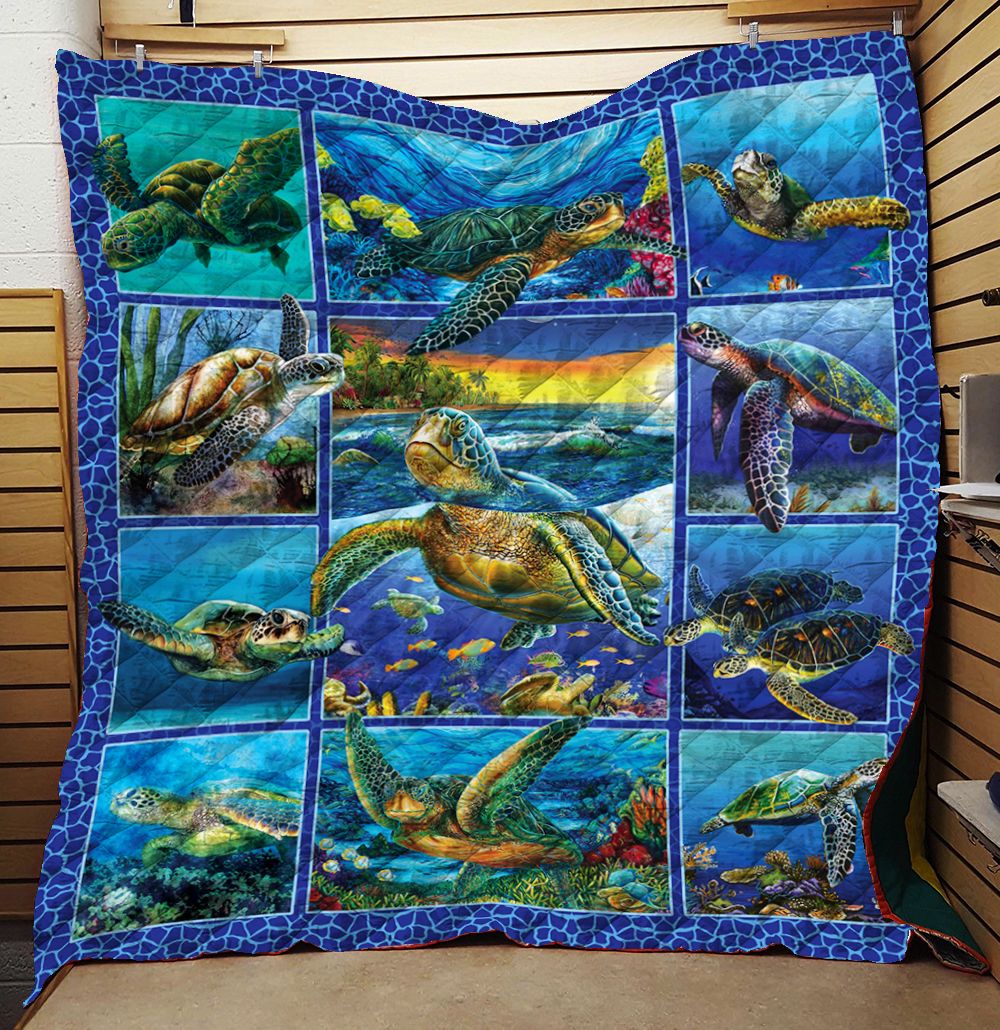 Turtle AAA220919TA Quilt Blanket